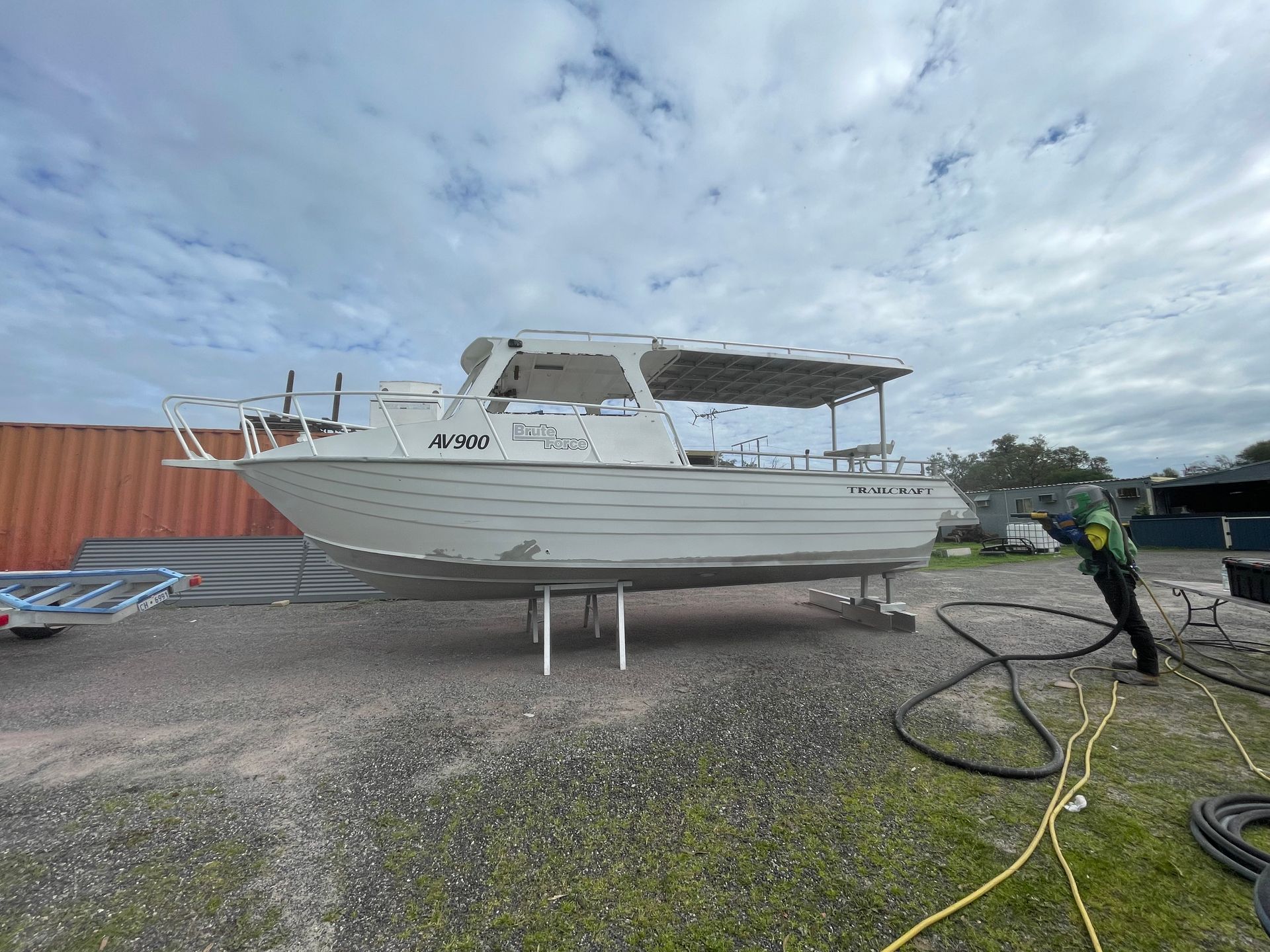 Boat & Modular Homes Specialised Sandblasting